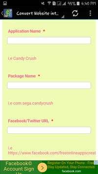 Free Online Apps Creator screenshot 4