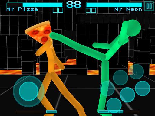 Stickman Fighting Neon Warrior screenshot 15