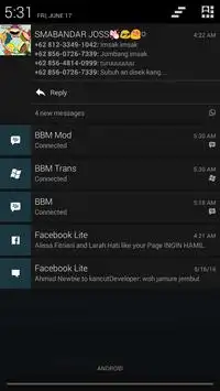 BBM Transparan ** screenshot 1