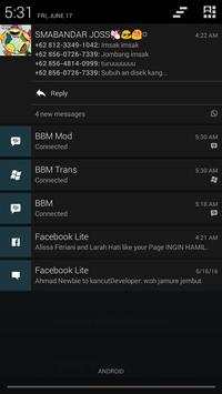 BBM Transparan ** screenshot 1