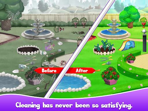Big Home Cleanup Cleaning Game screenshot 12