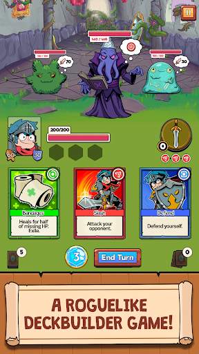 Card Guardians: Rogue Deck RPG screenshot 1