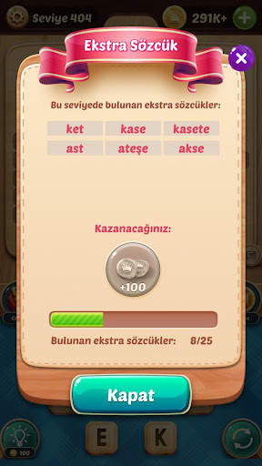 Sözcük Bul: Kelime Bulmaca screenshot 3