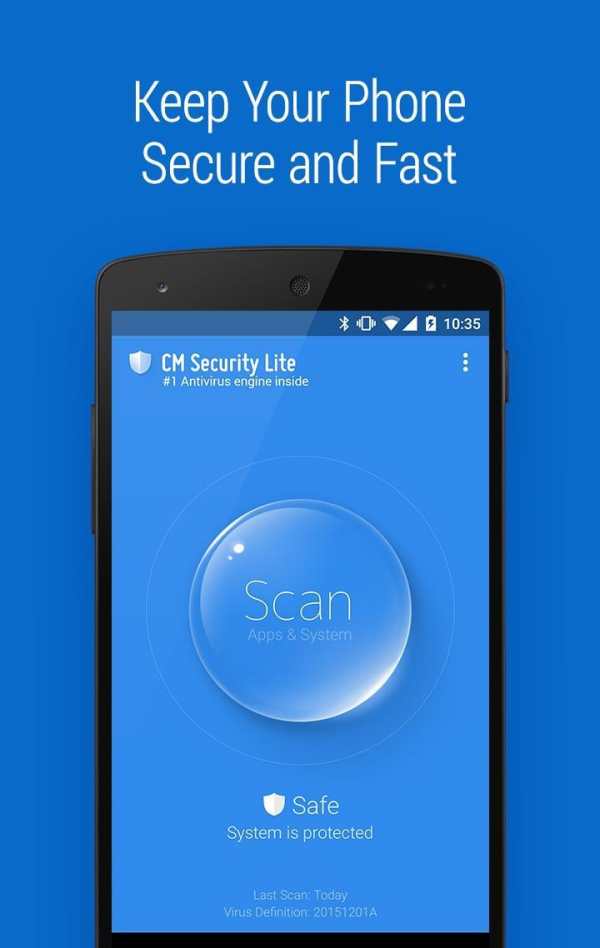 CM Security Lite - Antivirus screenshot 1