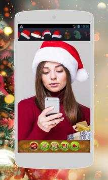 Christmas Santa Hat Camera & Photo Editor screenshot 4