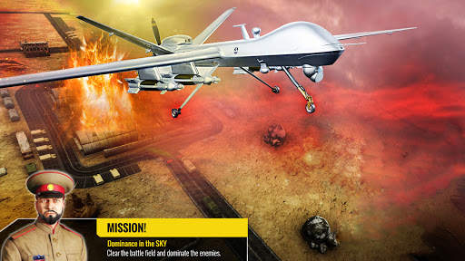 Drone Air Strike 2021 - 3D Assault Shooting Games screenshot 5