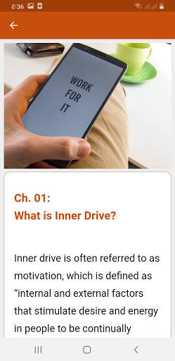 Inner Drive and Self Confidence screenshot 4