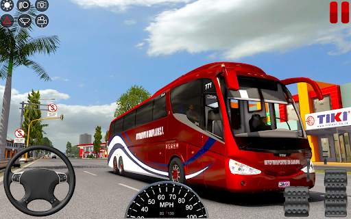 Euro City Coach Bus Simulator 2021: Bus Game screenshot 4
