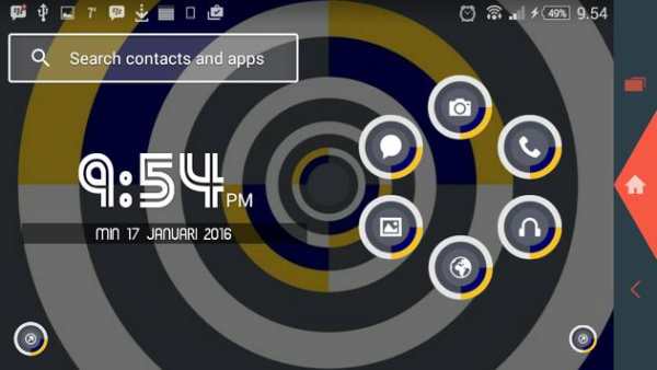 Gray Smart Launcher Theme screenshot 1