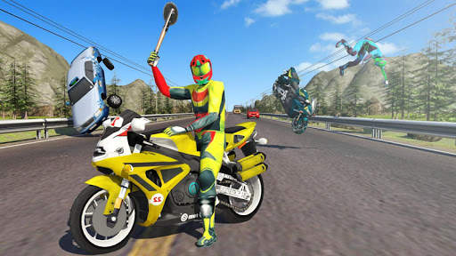Crazy Bike War Stunt Rider, Motorcycle Racing Game screenshot 5