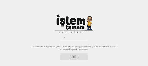 İşlem Tamam Mobil Kütüphane screenshot 1