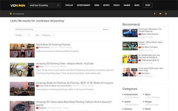 Vidmoon - Video search & watch screenshot 13