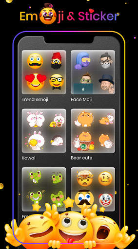 Emoji Keyboard & Fonts: Zomj स्क्रीनशॉट 4