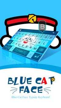 Blue Cat Face screenshot 1