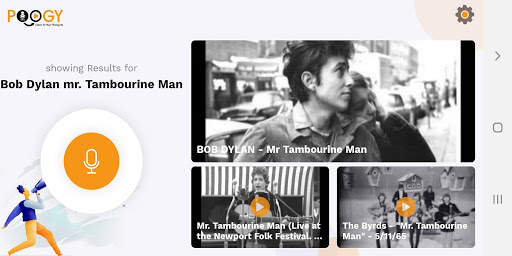 Poogy | YouTube Multi-Language Voice Command App screenshot 3