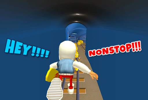 3D Subway Rail Dash Run screenshot 2