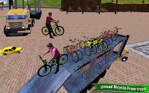 Bicycle Transport Truck Simulator 3D screenshot 19
