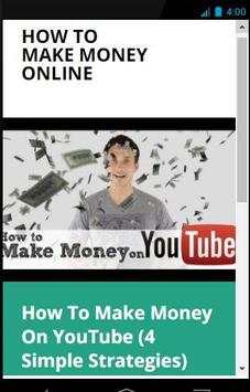 How To Make Money On YouTube screenshot 1