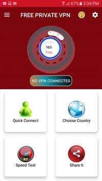 Free VPN - Brazil VPN Unlimited Security Proxy VPN screenshot 1