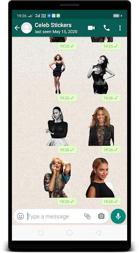 Beyoncé WAStickerApps : Stickers for Whatsapp screenshot 3