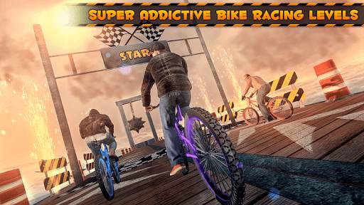 Cycle Race Free -  bicycle games screenshot 4