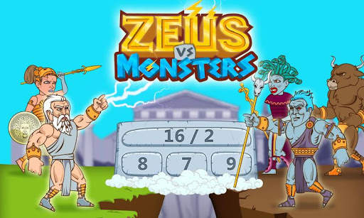 Math Games - Zeus vs. Monsters screenshot 1