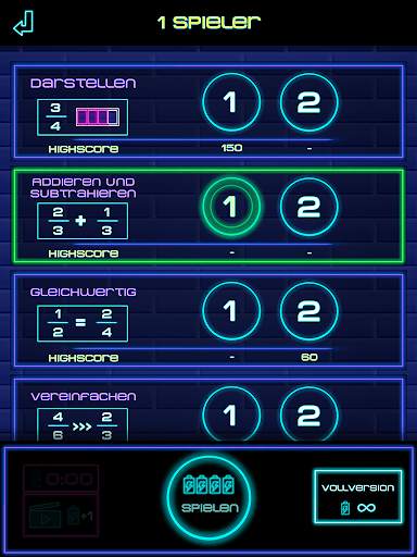 Bruch-Herausforderung: Mathespiele screenshot 10