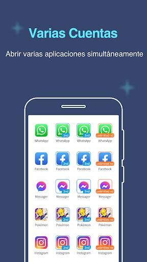 Varias Cuentas: cuentas dobles screenshot 1