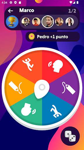 Ruleta de Fiesta: Pinta, Actua screenshot 1