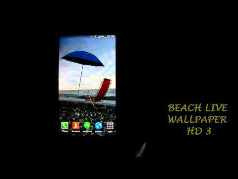 Beach Live Wallpaper HD 3 screenshot 1
