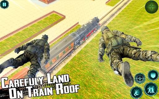 Military Train Shooting Game: Euro Train Simulator 10 تصوير الشاشة