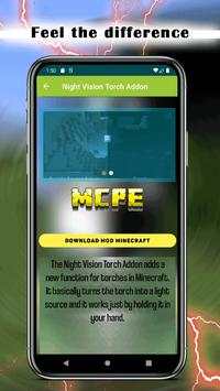 MCPE Night Vision Mod screenshot 4