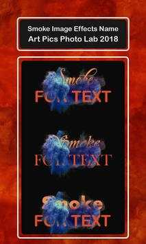 Smoke Image Effects Name Art screenshot 8