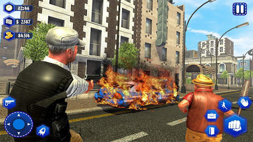Auto theft crime Simulator-Indian police Chor game screenshot 3