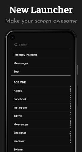 Minimal Launcher App screenshot 1