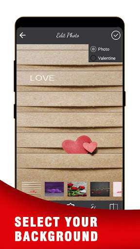 Valentine Day Photo Editor screenshot 2