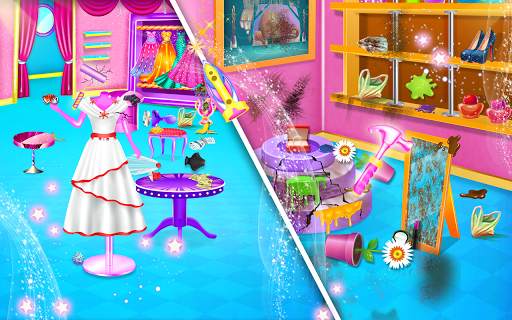 Princess House Cleaning - Home CleanUp for Girls screenshot 23
