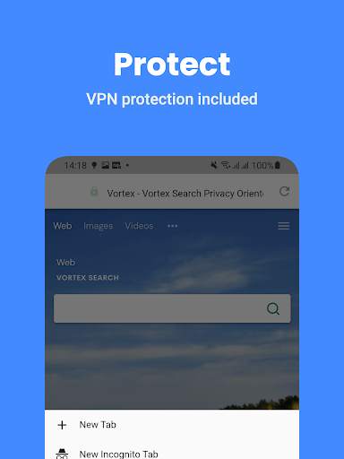 Vortex Browser: VPN & Ad-Block screenshot 5