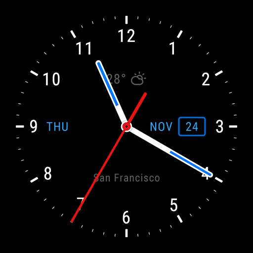 Live Wallpaper with Analog Clock 2018 2.2.0.2560