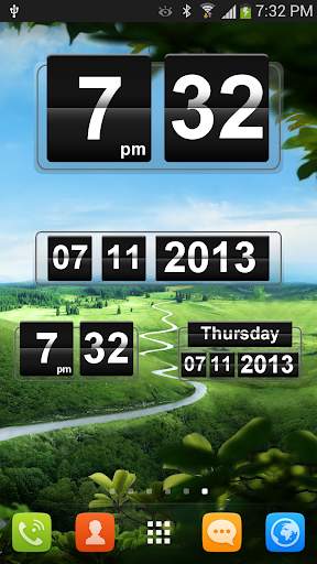 Retro Clock Widget screenshot 4