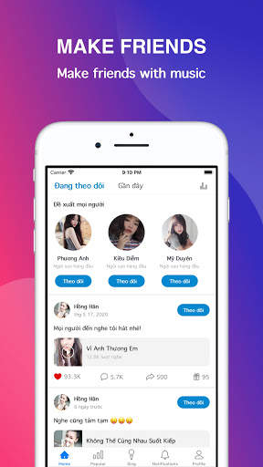 Hakara - Sing karaoke Vietnam, voice recorder screenshot 5