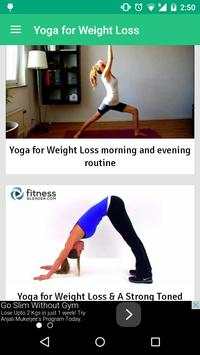 Yoga for Weight Loss Free screenshot 4