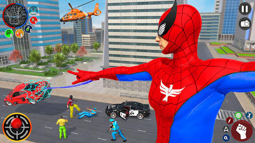 Spider Rope SuperHero Gangster screenshot 2
