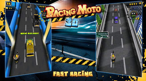Racing Moto 3D screenshot 3