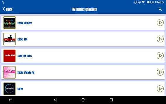 Ukraine Live TV and FM Radio स्क्रीनशॉट 10