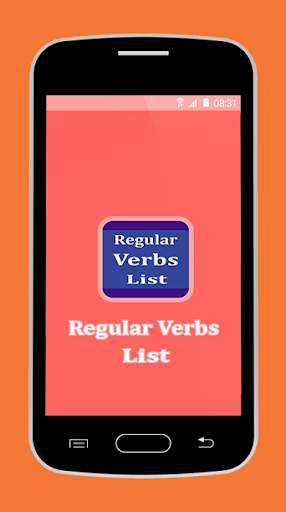 Regular Verbs List скриншот 1