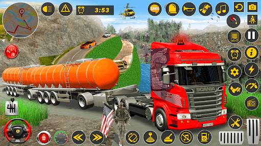 Oil Tanker Truck Driving Games screenshot 4