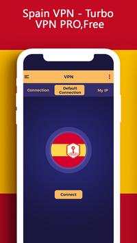 Spain VPN - Turbo VPN PRO,Free screenshot 2