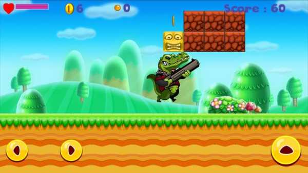 Angry Croco Jungle Adventure स्क्रीनशॉट 3