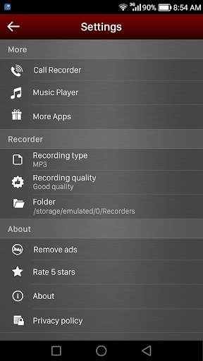 Voice recorder pro screenshot 8